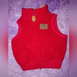 Carter's Red Fleece Vest for Kids